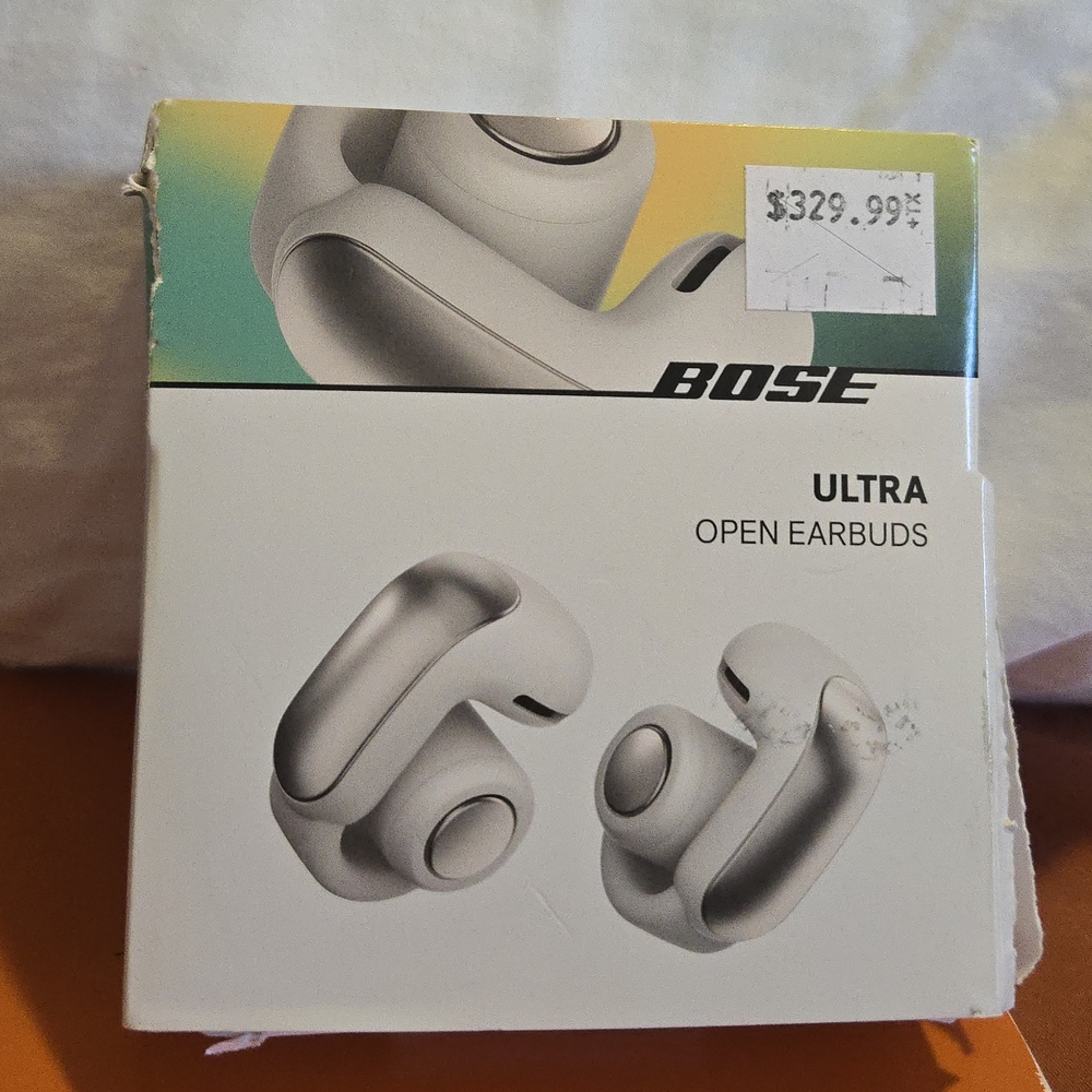 BOSE OPEN EARBUDS SILVER - NWB